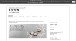 Desktop Screenshot of goldschmied-felten.de